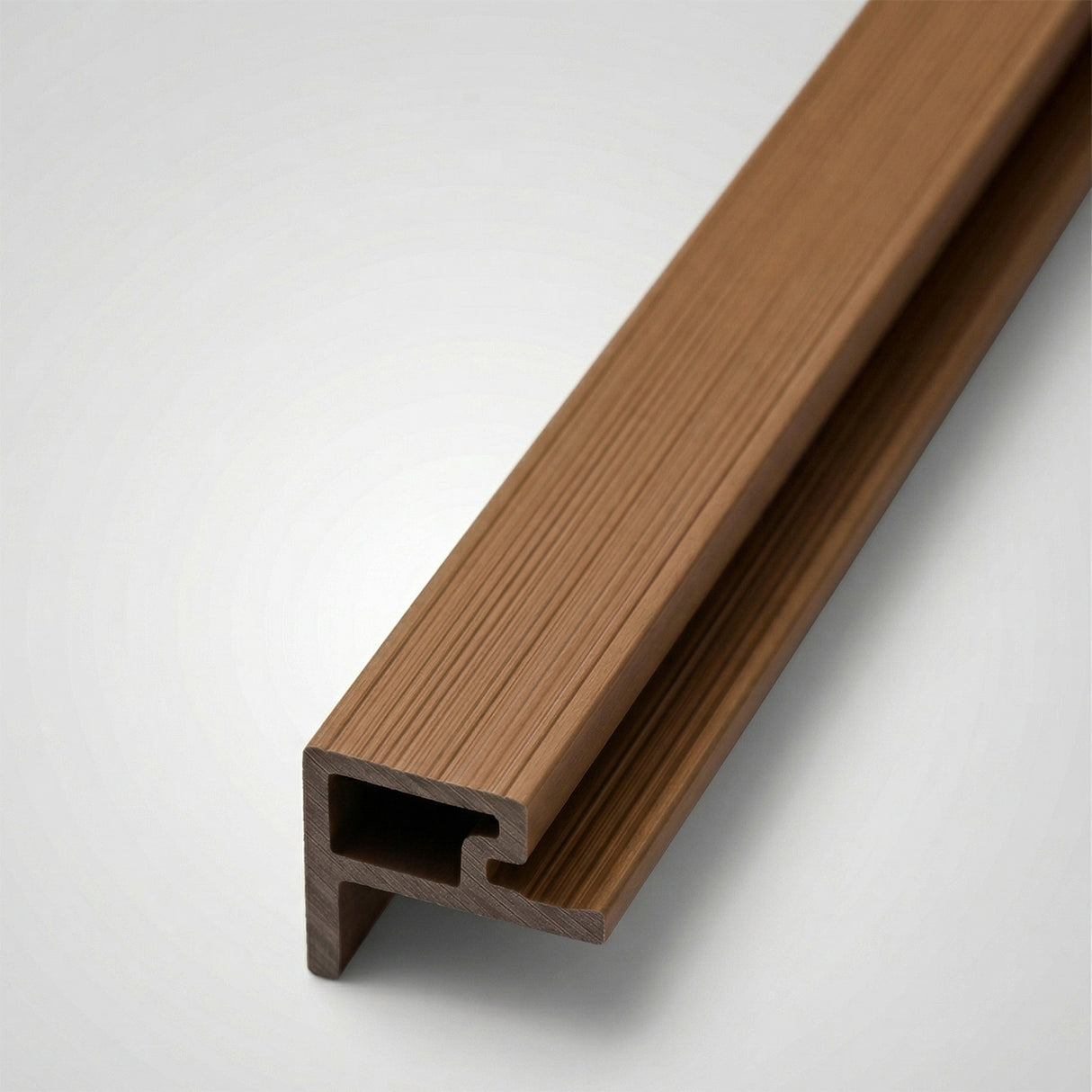 2.5m Slatted Cladding End Trim