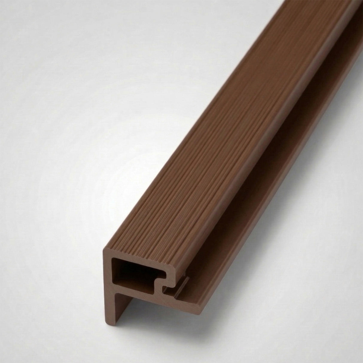 2.5m Slatted Cladding End Trim