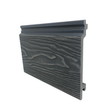 Enhanced Woodgrain Composite Cladding - Silver