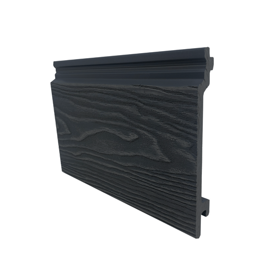 Enhanced Woodgrain Composite Cladding - Black