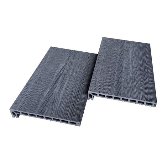 Enhanced Woodgrain Wide Step Board - Anthracite