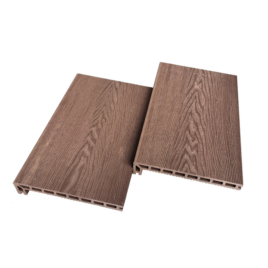 Enhanced Woodgrain Wide Step Board - Brown