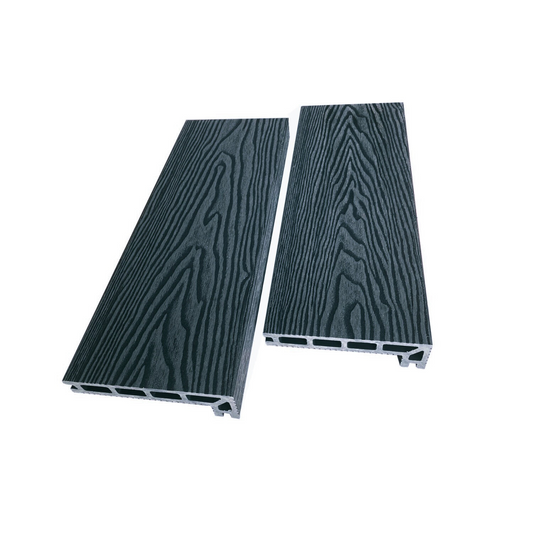 Enhanced Woodgrain Step Board - Antrhacite