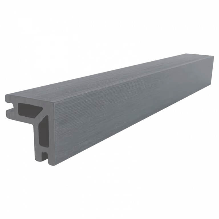 2.2m Bullnose Edge Trim Grey