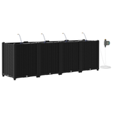 Garden Black 160 x 40 x 52 cm Steel