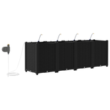 Garden Black 160 x 40 x 52 cm Steel
