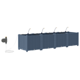 Garden Grey 160 x 40 x 37.5 cm Steel