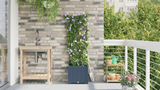 Garden Grey 40 x 40 x 142 cm Steel