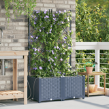 Garden Grey 80 x 40 x 142 cm Steel