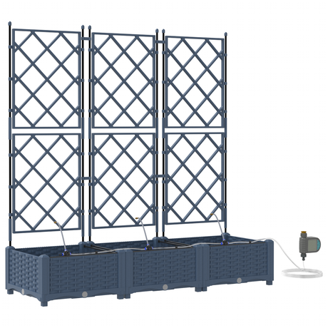 Garden Grey 120 x 40 x 126 cm Steel
