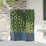 Garden Grey 80 x 80 x 142 cm Steel