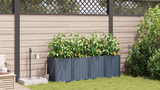Garden Grey 160 x 40 x 52 cm Steel