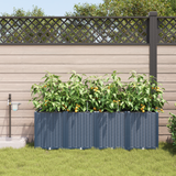 Garden Grey 160 x 40 x 52 cm Steel