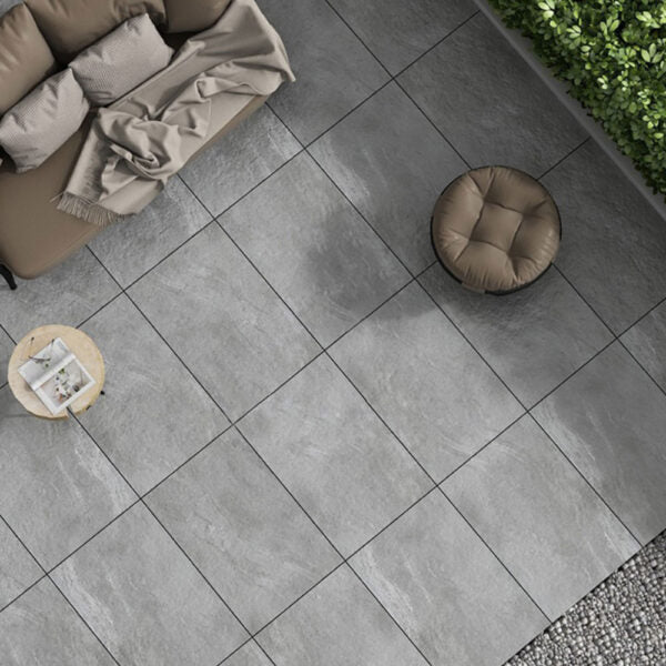 Paleta z porcelanowych płyt chodnikowych - Oxford Grey