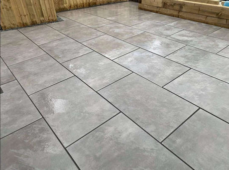 Premium Porcelain Paving Slab Pallet - Sienna Stucco